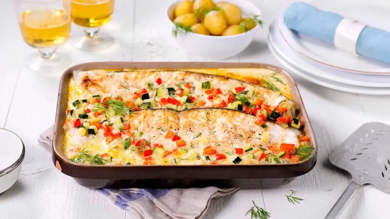 Innbakt scampi oppskrift