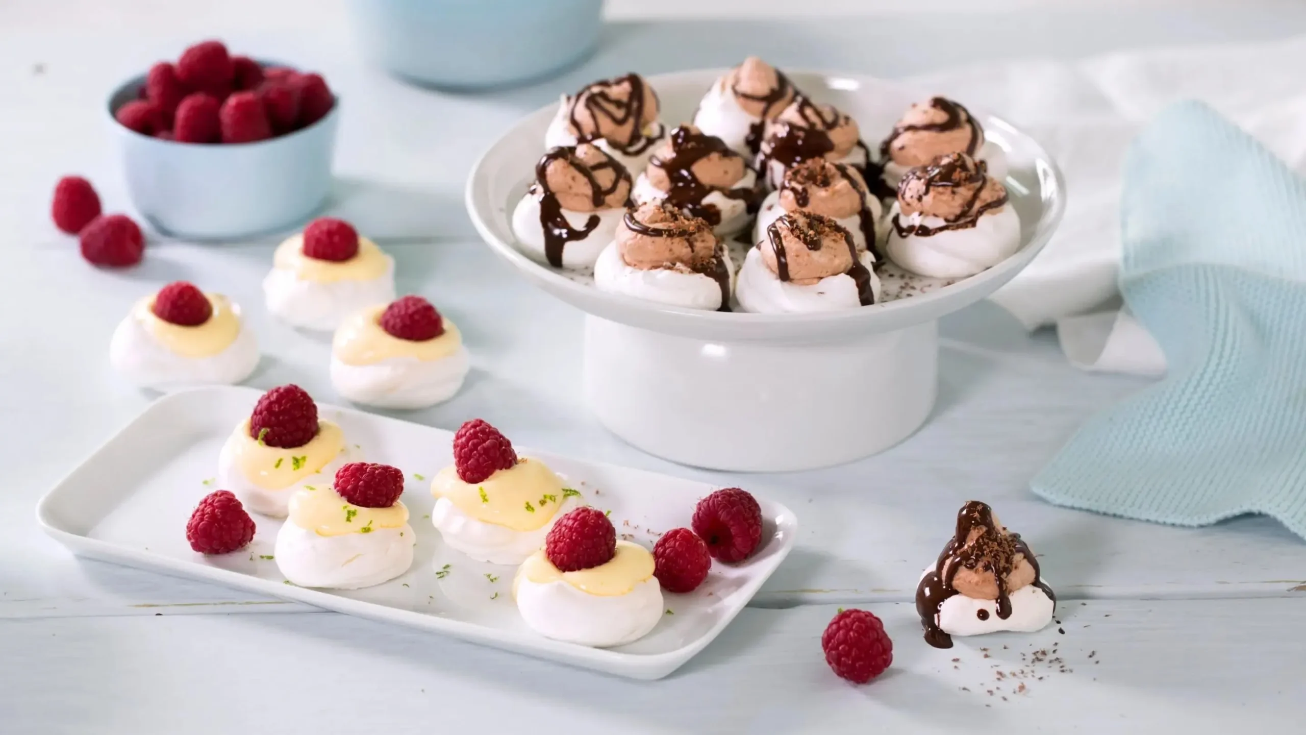 Mini pavlova oppskrift