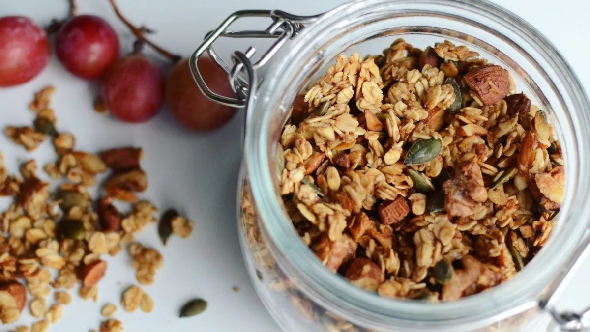 Sunn granola bar oppskrift