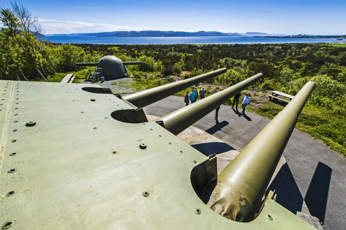 Austrått fort omvisning