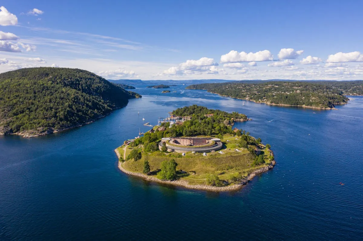 Oscarsborg fortress norway festning på ruller