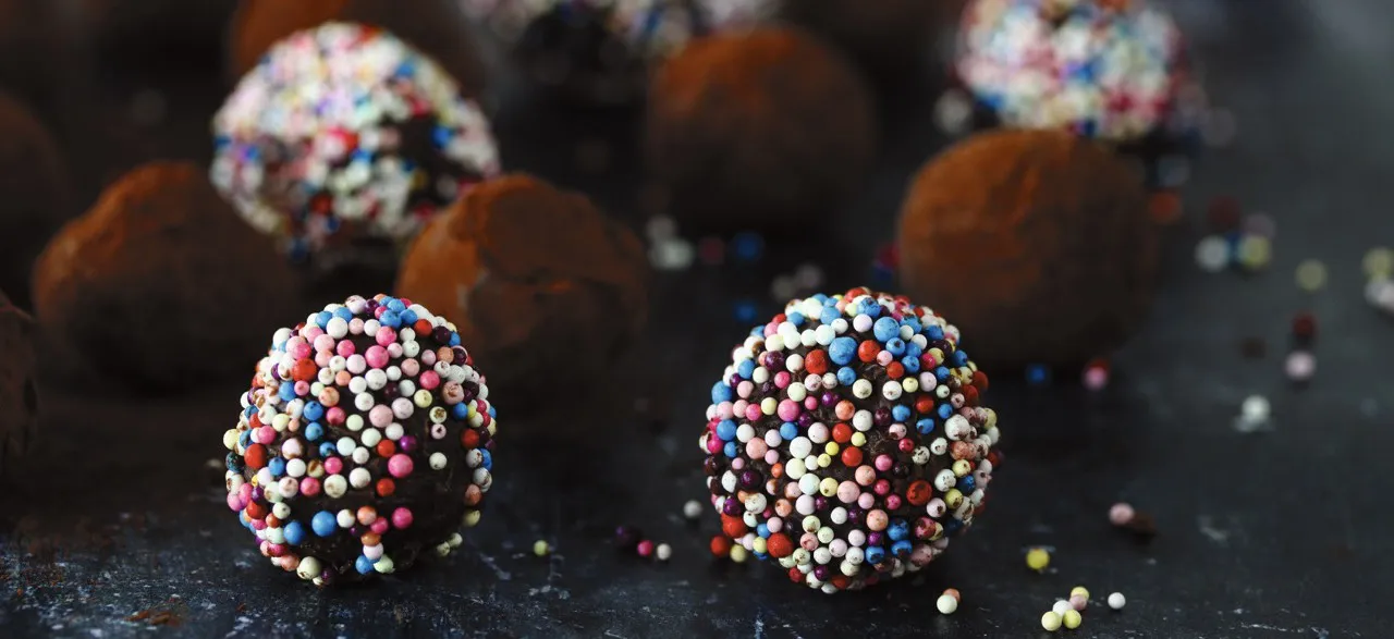 Sjokoladetrøfler oppskrift