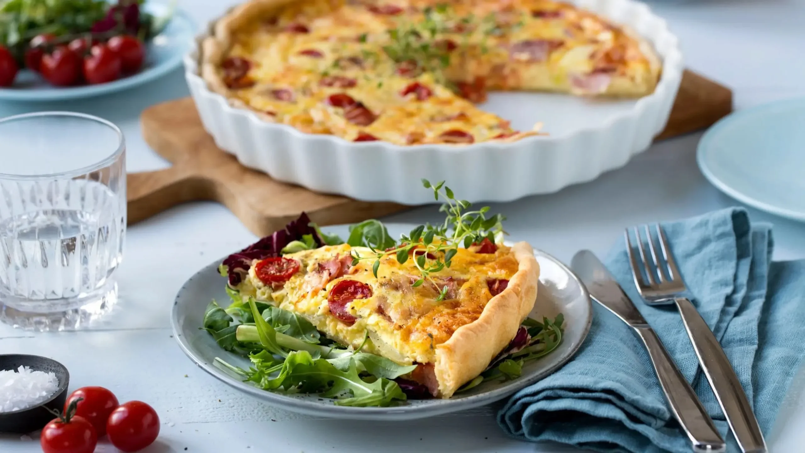 Hobbyvimsa makaroni oppskrift skinke sommermat salat digg