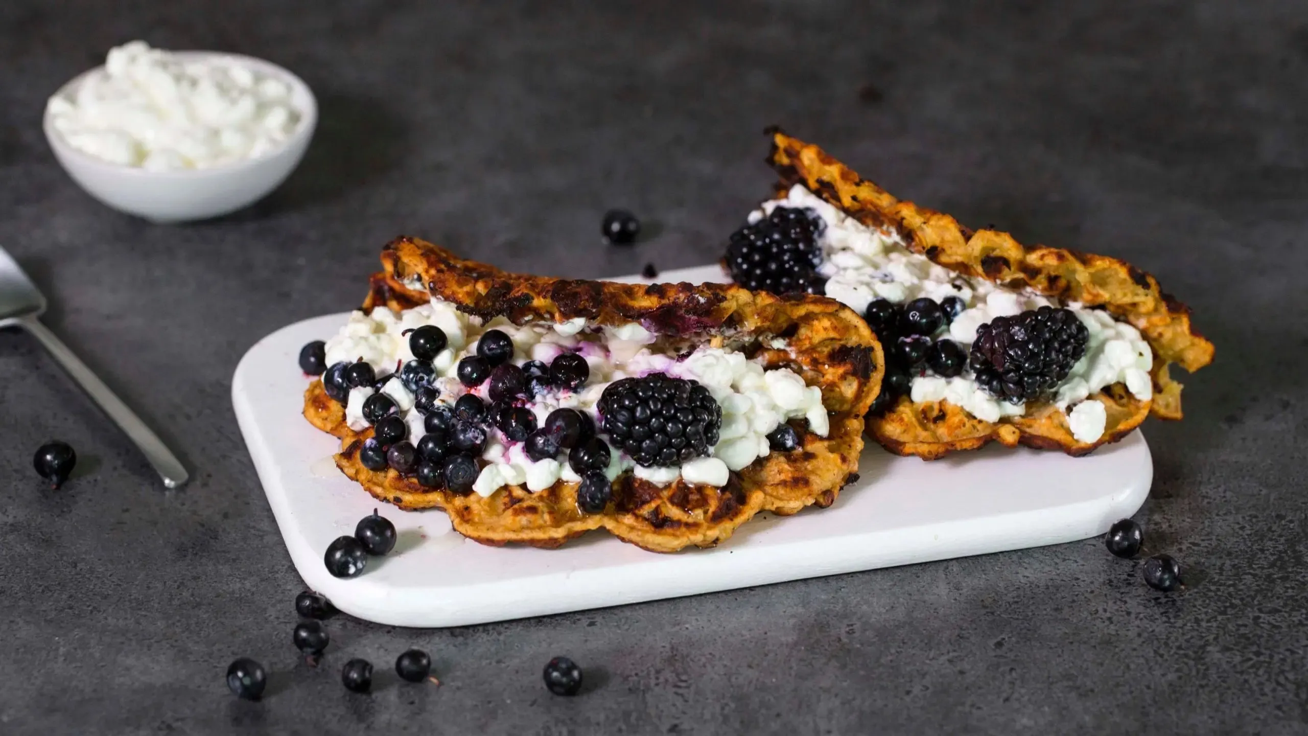 Proteinpannekaker oppskrift