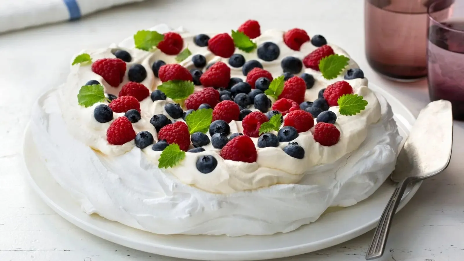 Pavlova oppskrift 4 egg