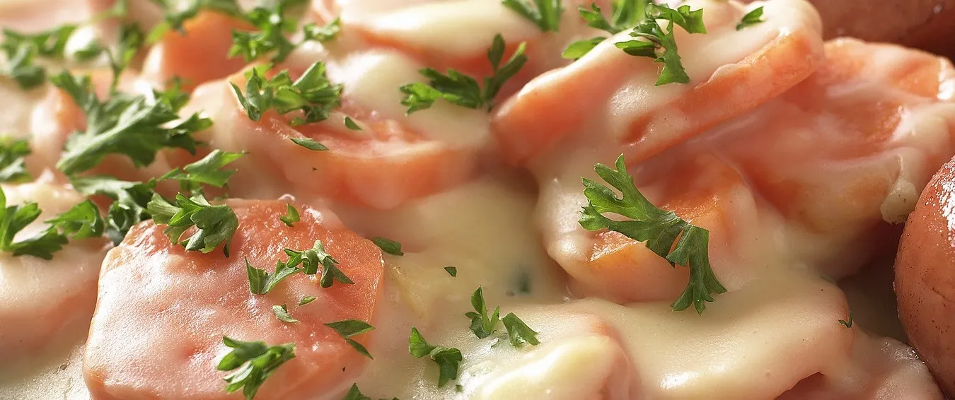 Torsk kokt bacon rett oppskrift dagens middag oppskrifter aperitif