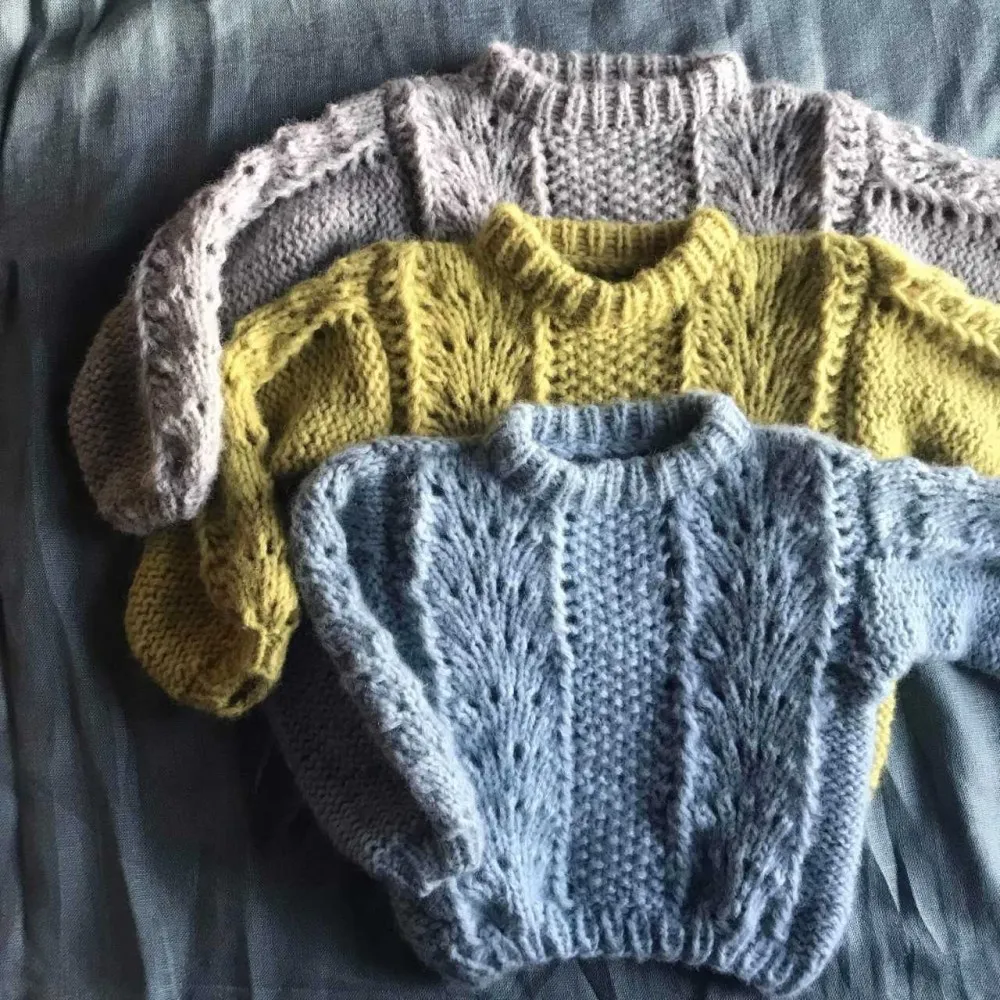 Bølgegenser oppskrift