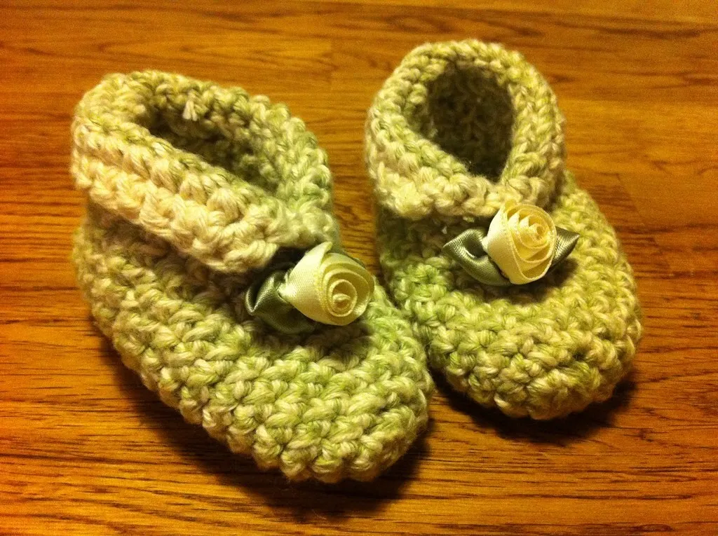 Babytøfler oppskrift