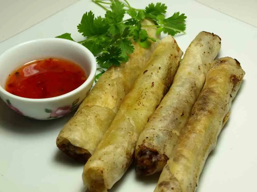 Vårrull oppskrift thai