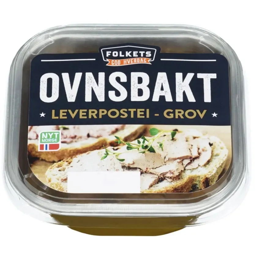 Oppskrift på grov leverpostei