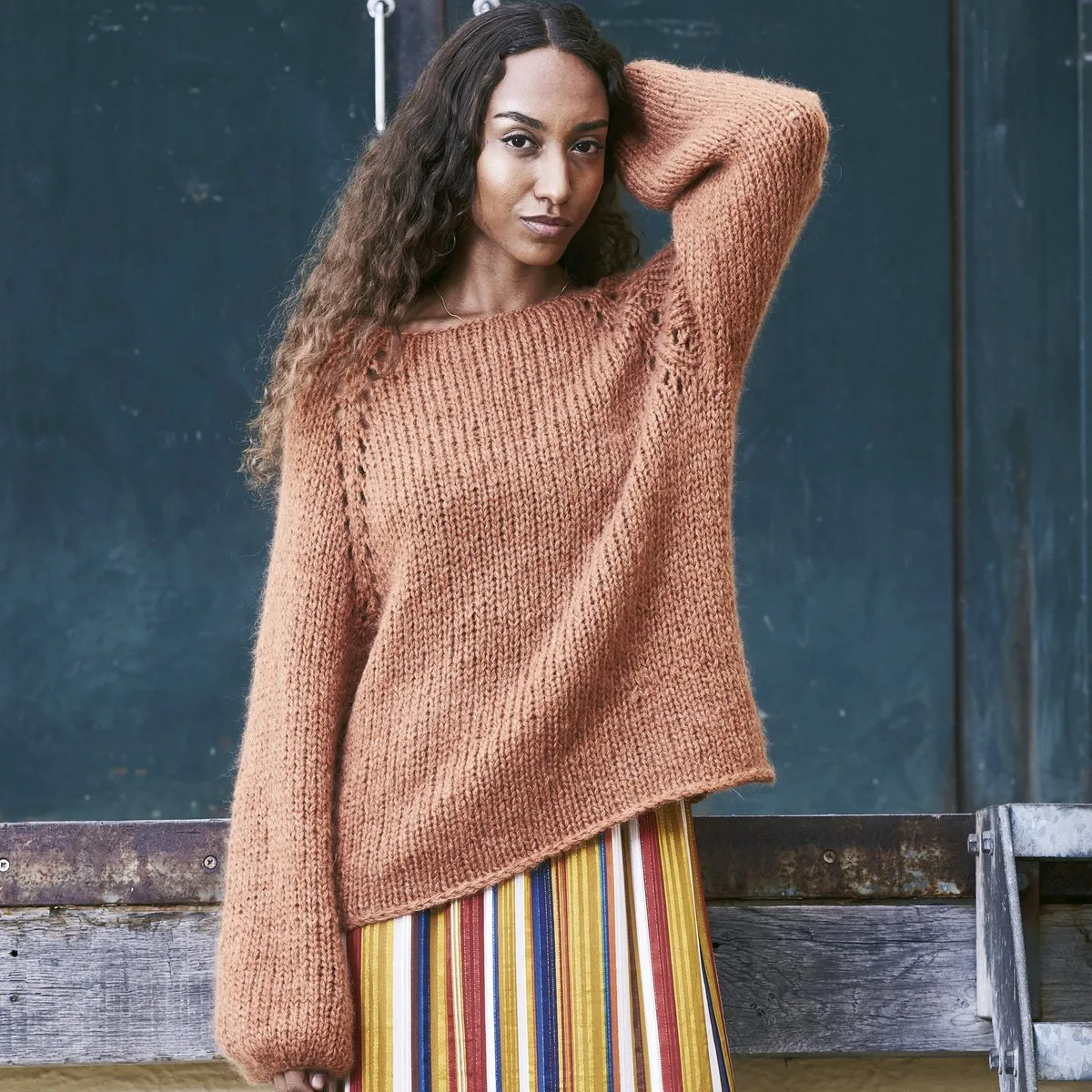 Oversized genser oppskrift