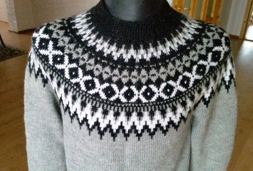 Riddari genser oppskrift