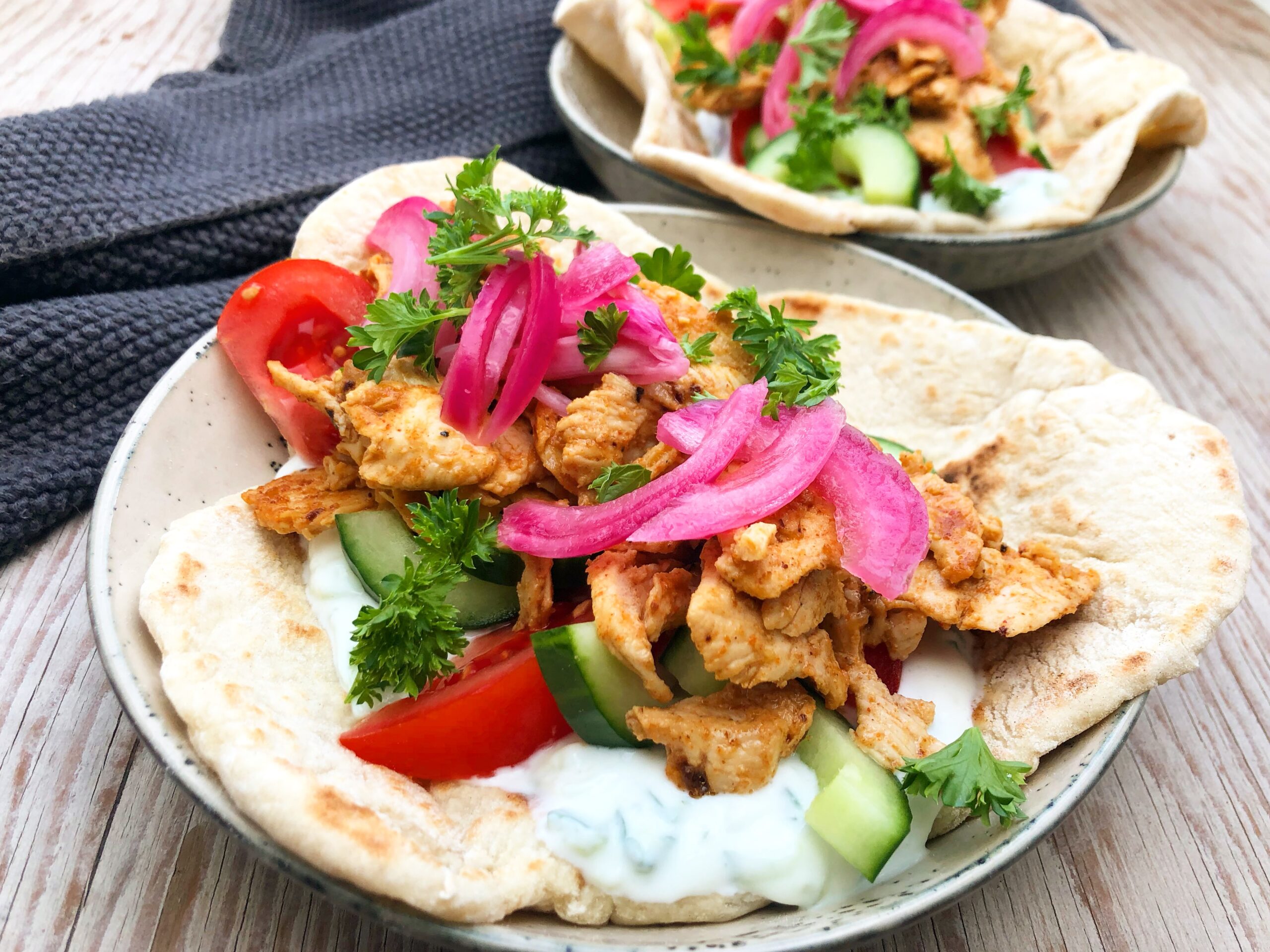 Gyros oppskrift med fløte