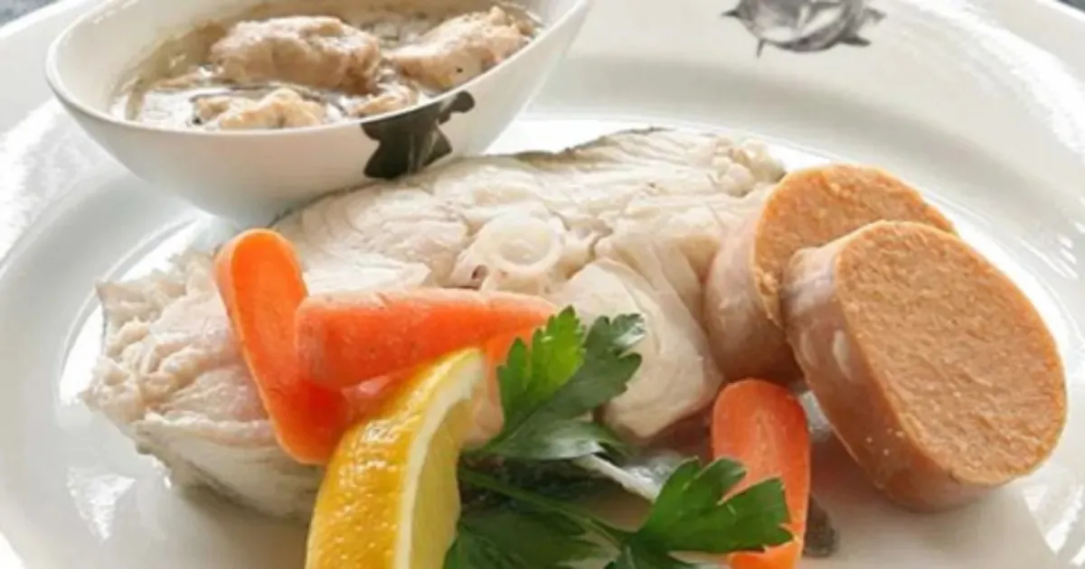 Skrei torsk serveres servere dette fisken trekkes hvor tradisjonell meny