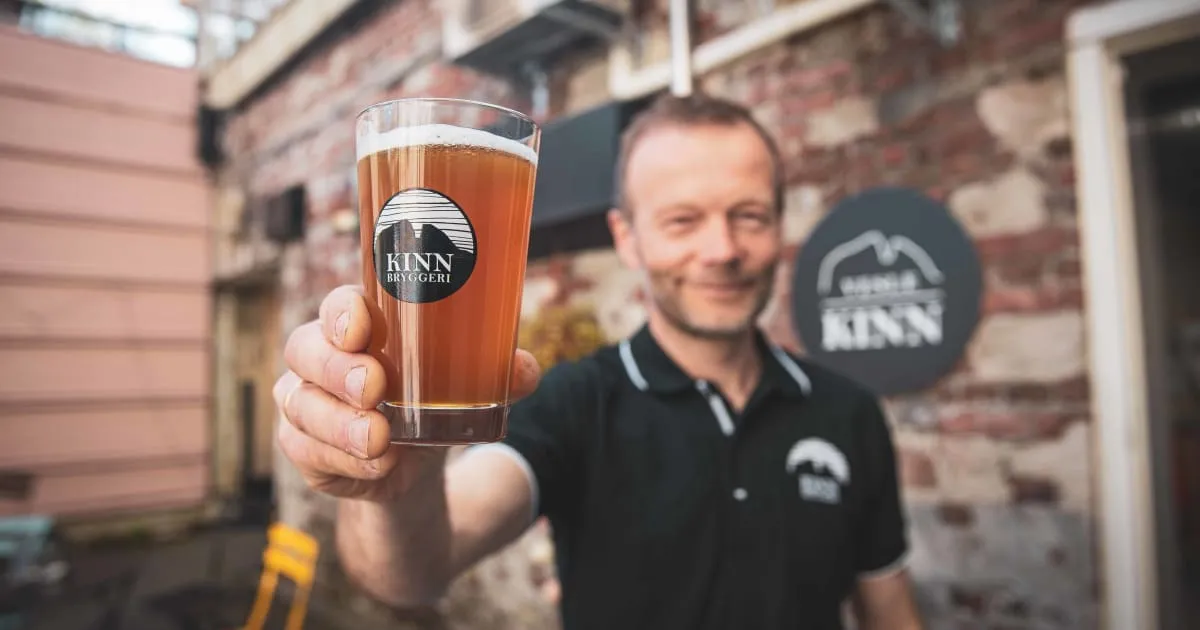 Kinn bryggeri omvisning