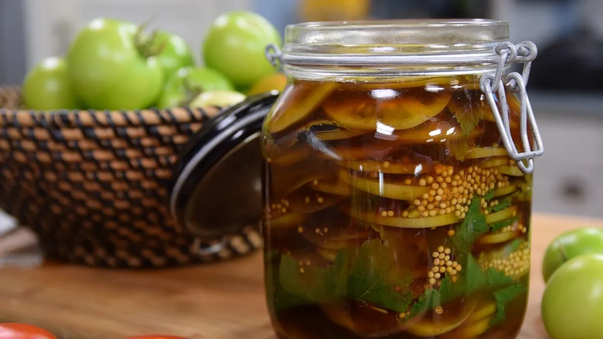 Grønne tomater oppskrift