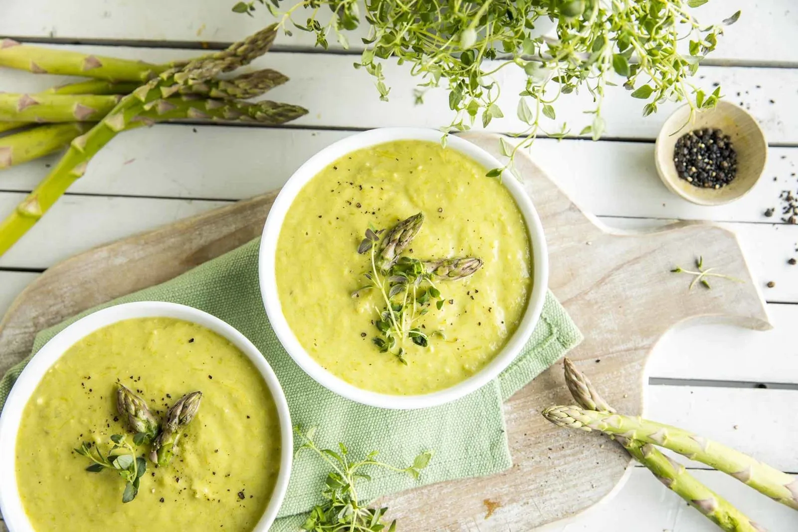 Aspargessuppe oppskrift