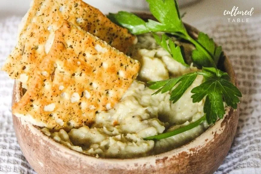 Baba ganoush aubergine