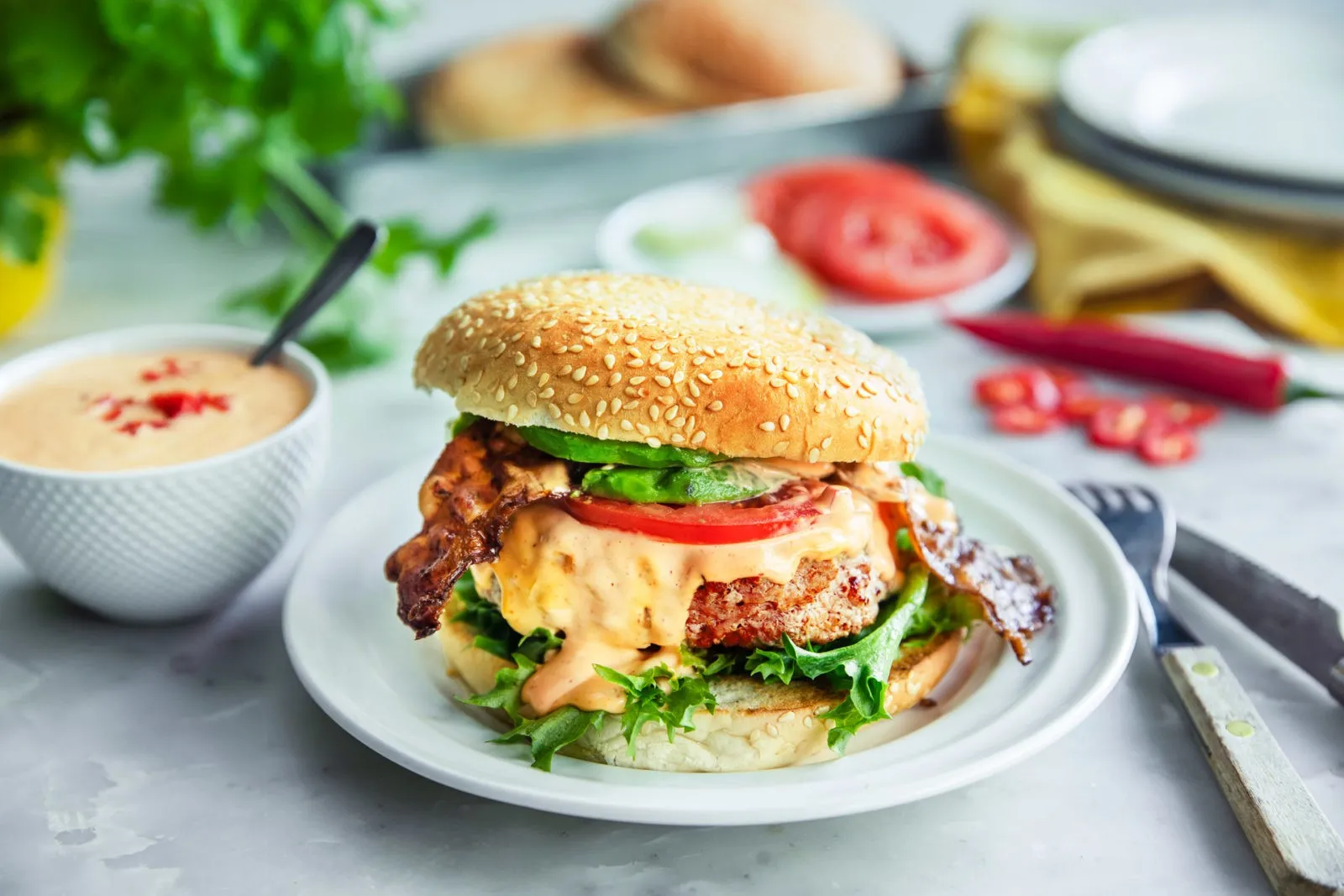 Krabbe sliders fennikel eple crostini meny