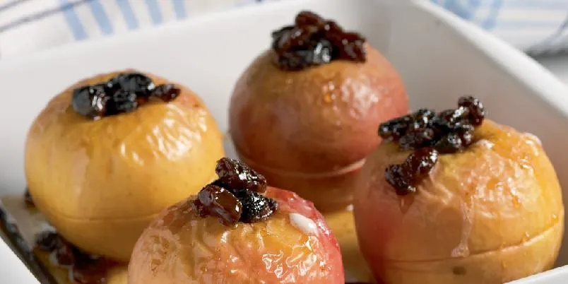 Ovnsbakte epler oppskrift