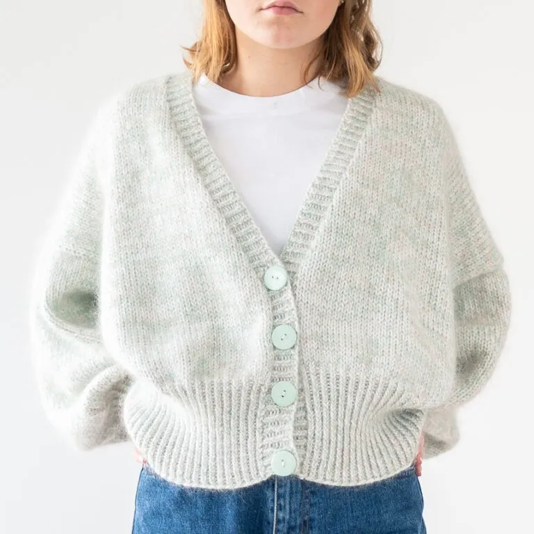 Strikket cardigan oppskrift