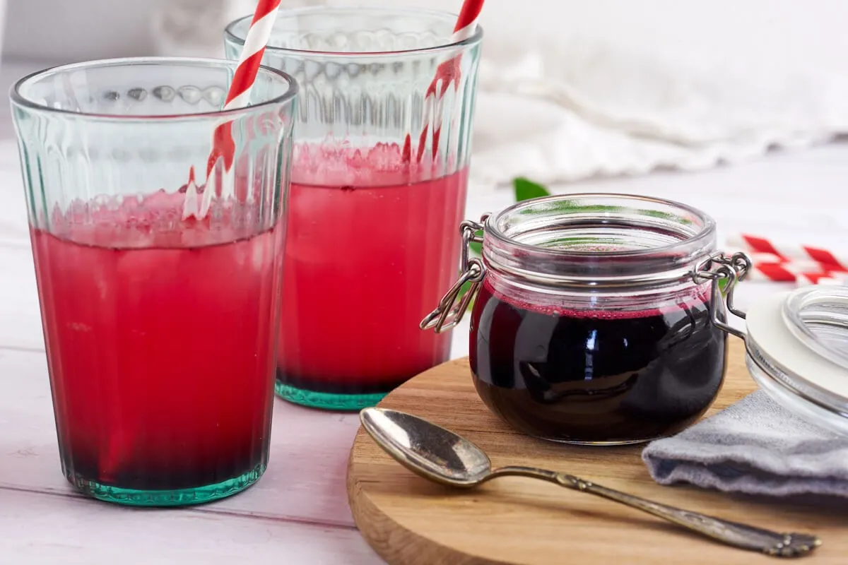 Blåbærsaft oppskrift