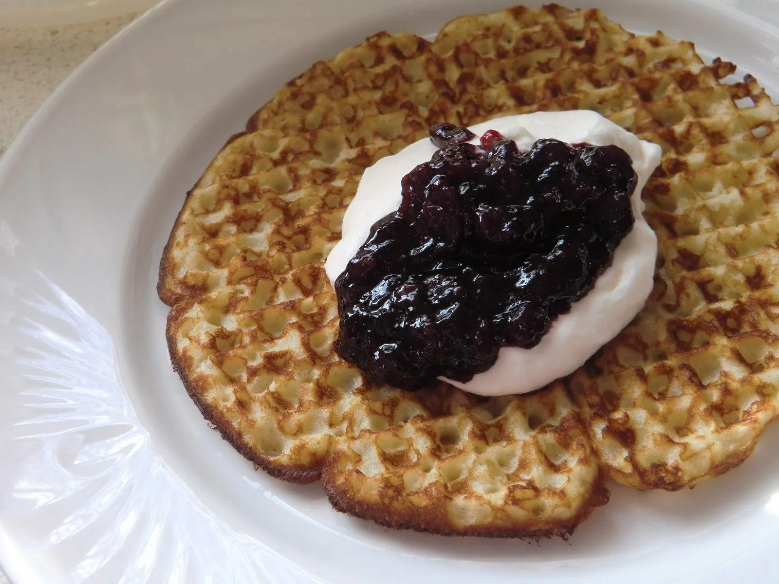 Karamellvafler oppskrift