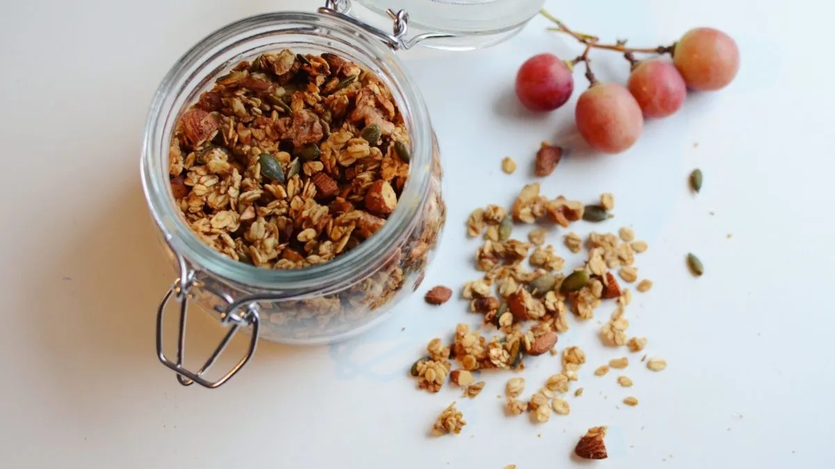 Sunn granola bar oppskrift