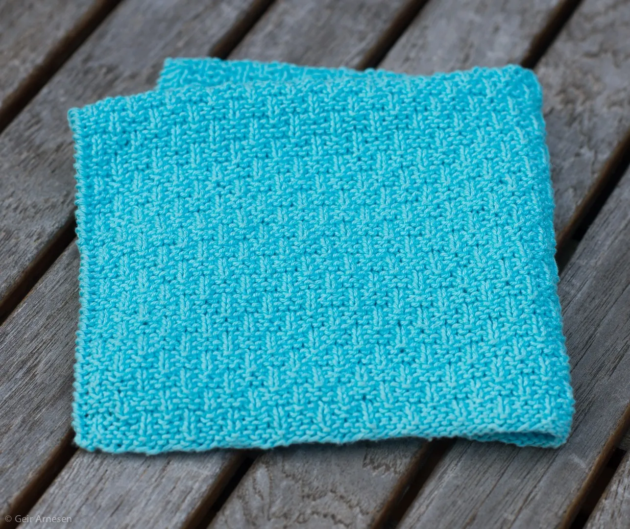 Oppvaskklut oppskrift