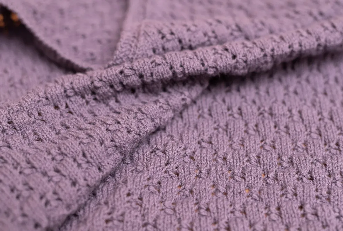 Havskum babyteppe oppskrift