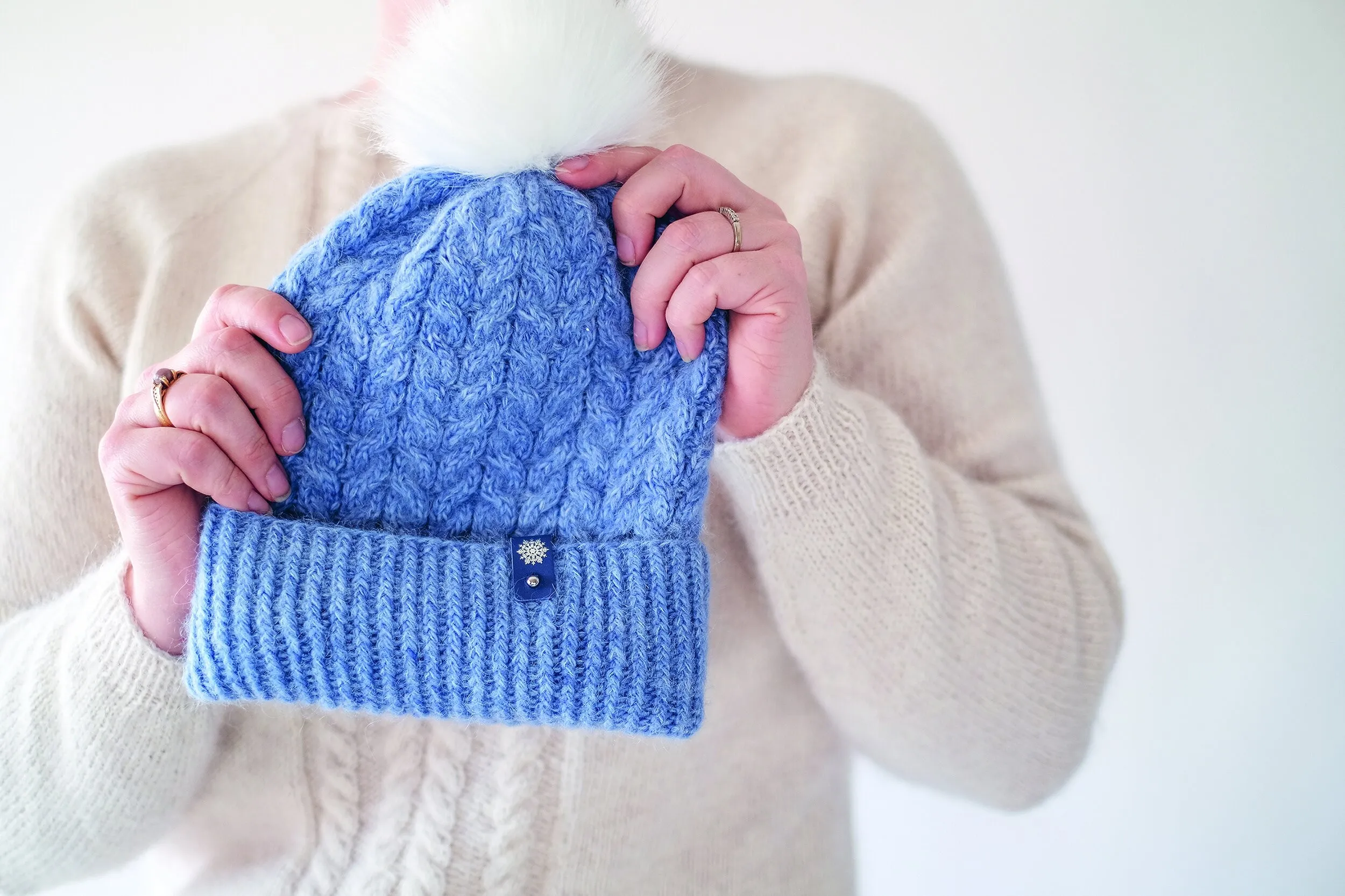 Oppskrift strikkelue