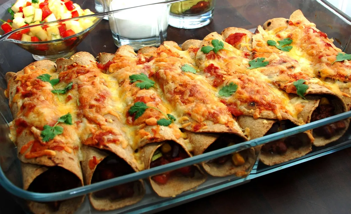 Enchiladas oppskrift enkel