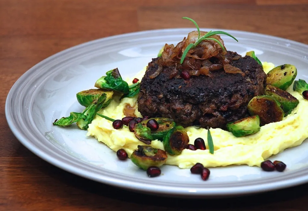 Hjorteburger oppskrift