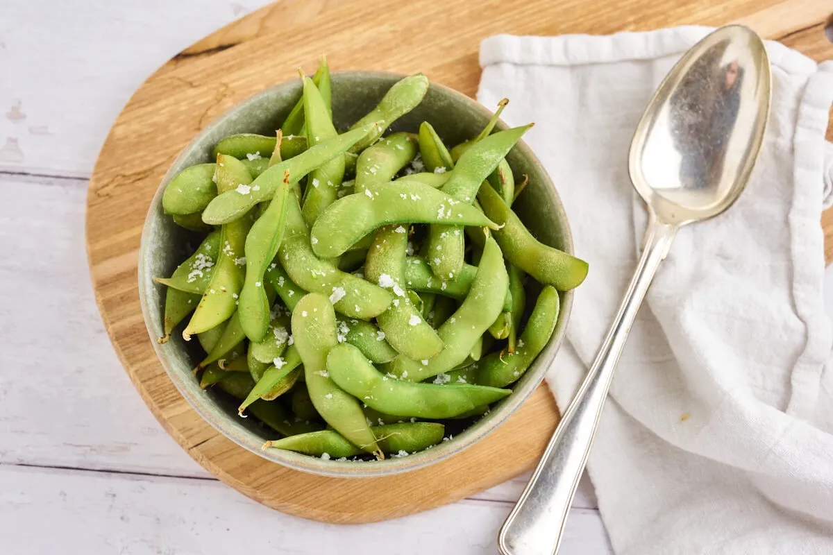 Edamamebønner oppskrift