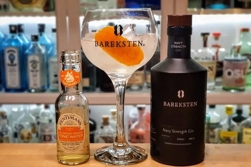 Bareksten gin & tonic oppskrift