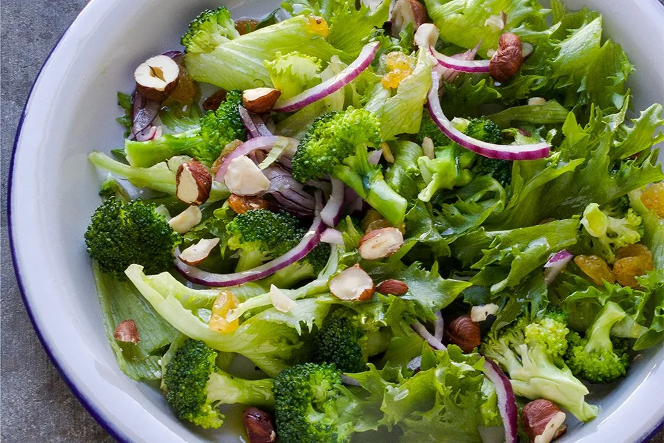 Grønn salat oppskrift