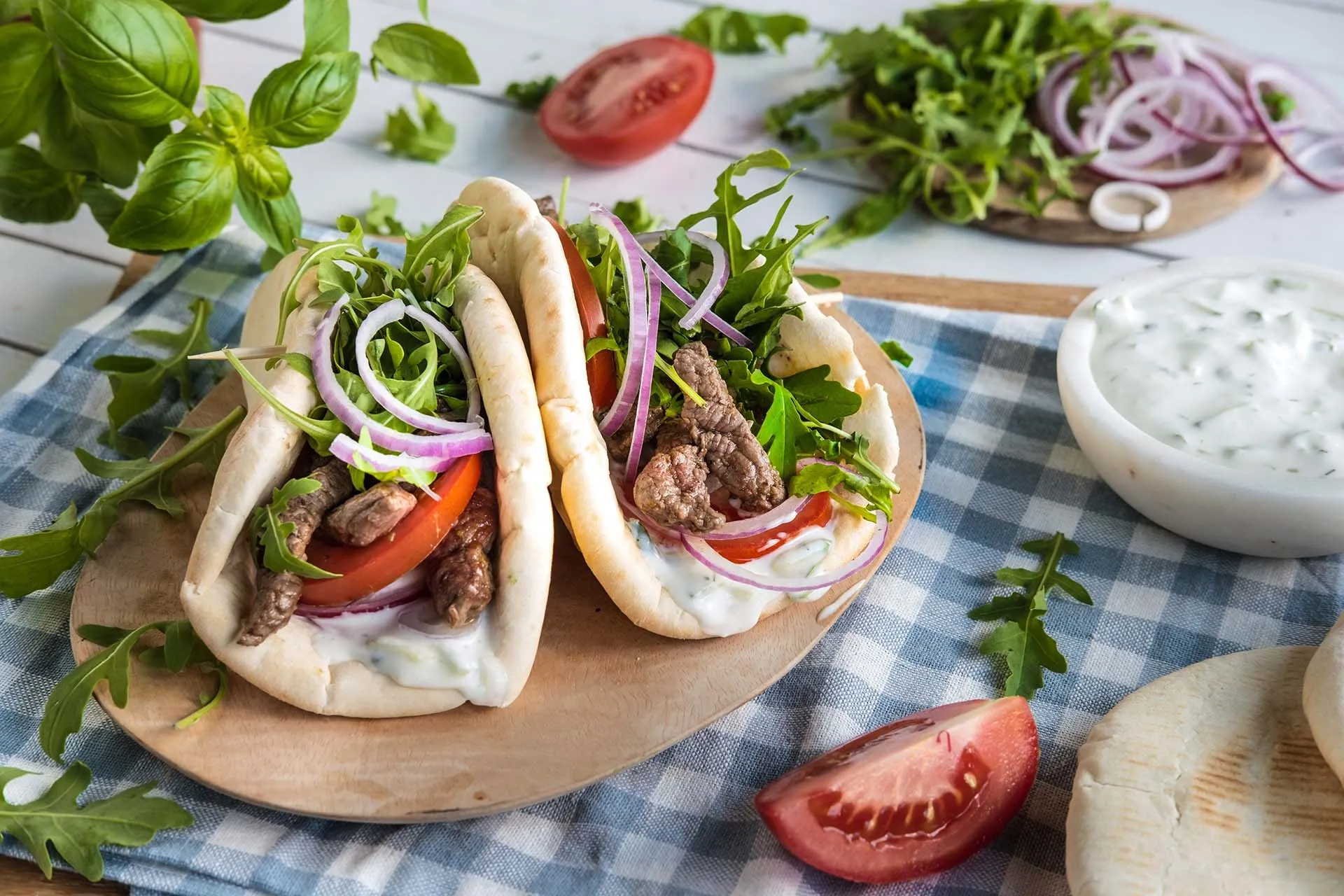 Gyros tzatziki gyro pita foodiecrush marinade