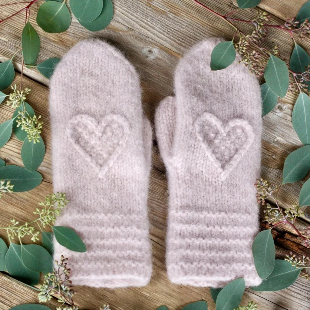 Gratis oppskrift votter dame