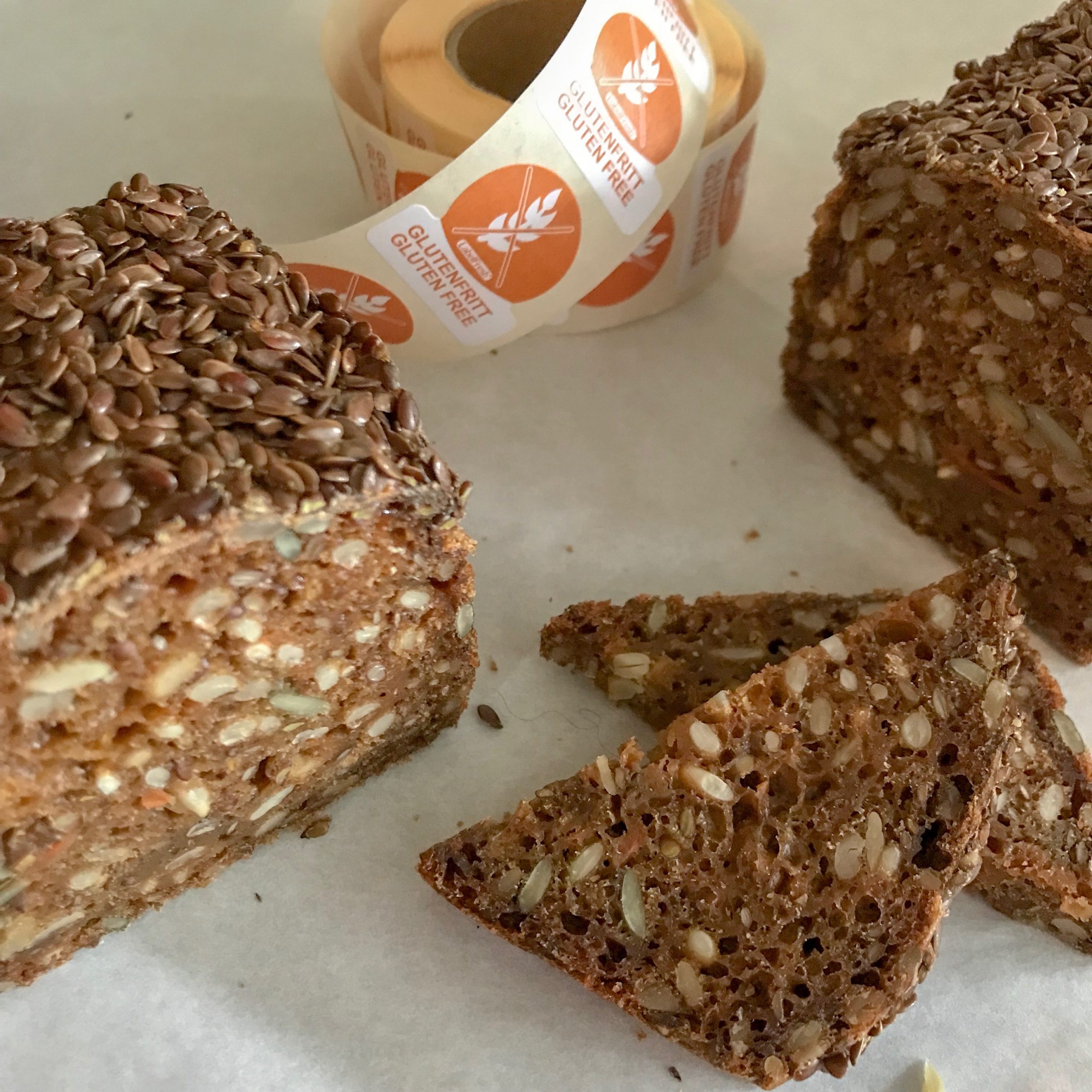 Glutenfritt brød oppskrift