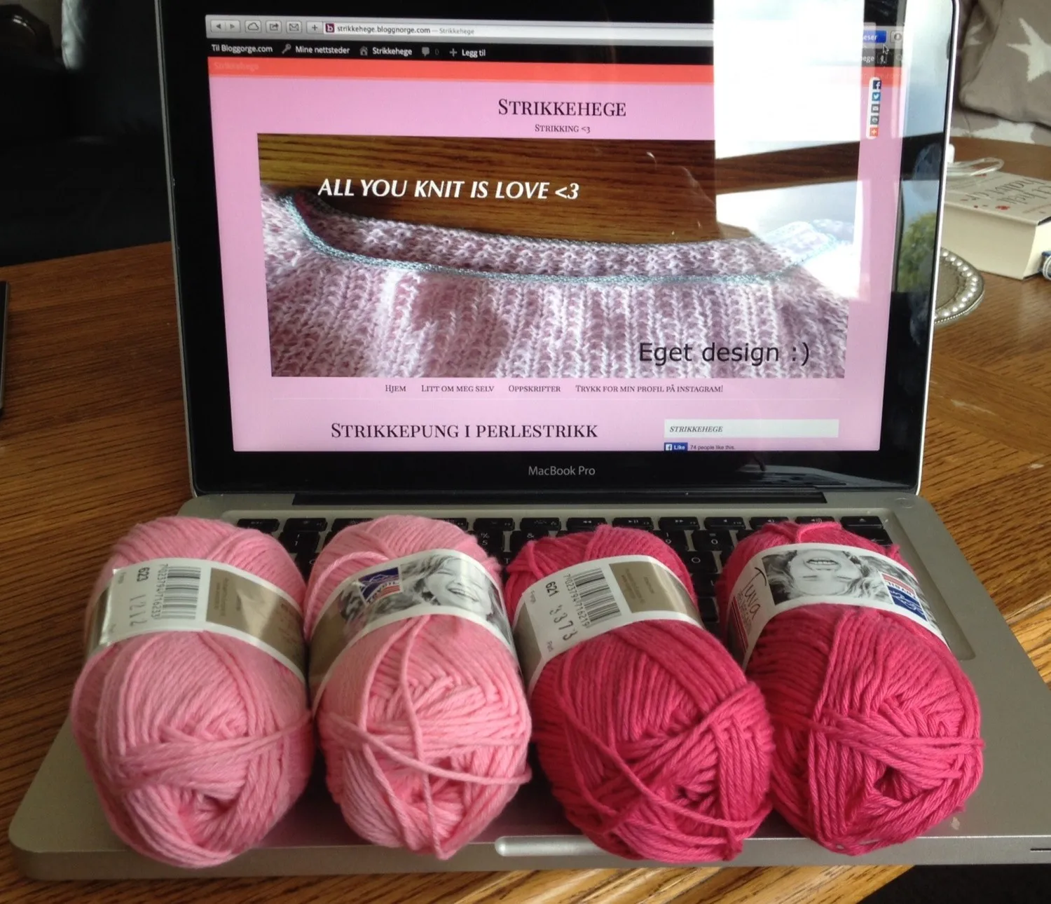 Strikke kjøkkenklut oppskrift