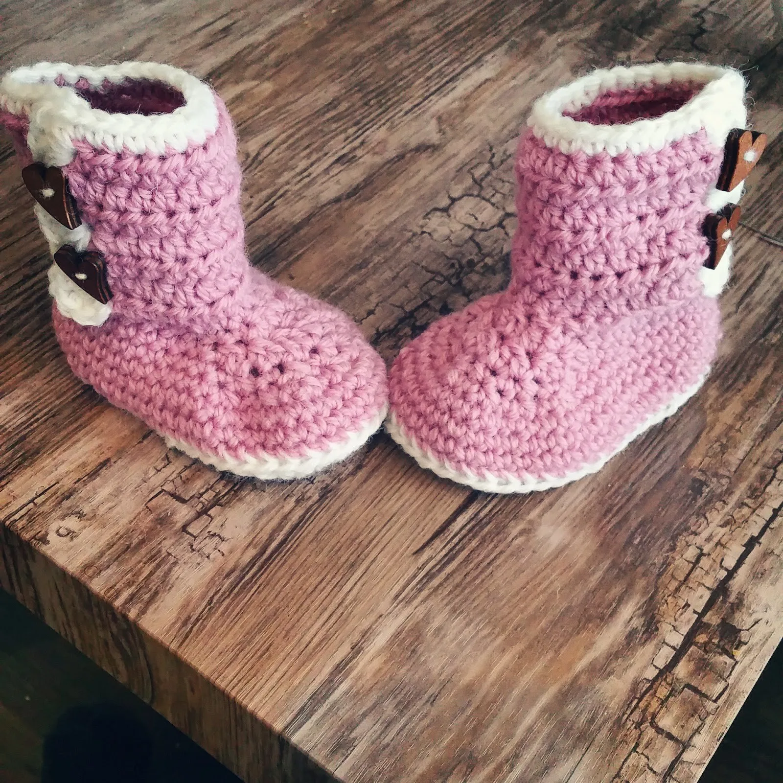 Hekle babysko gratis oppskrift