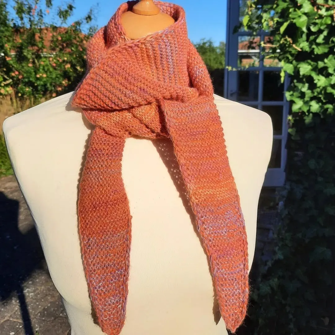 Sophie scarf gratis oppskrift