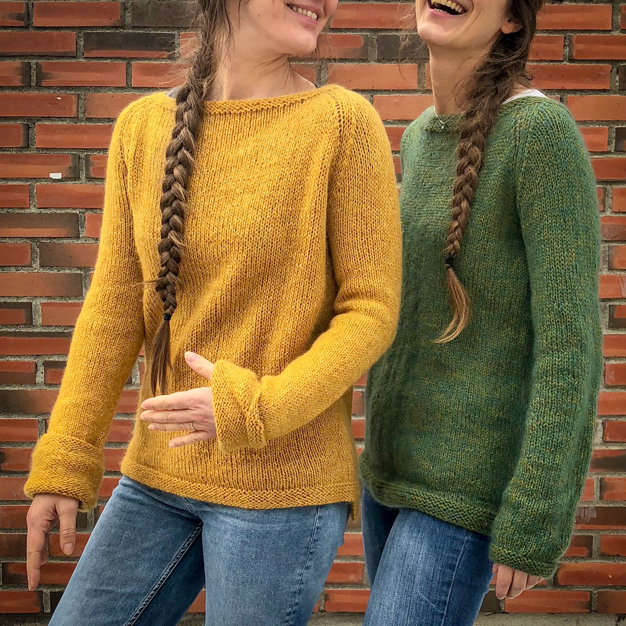 Mohair genser oppskrift