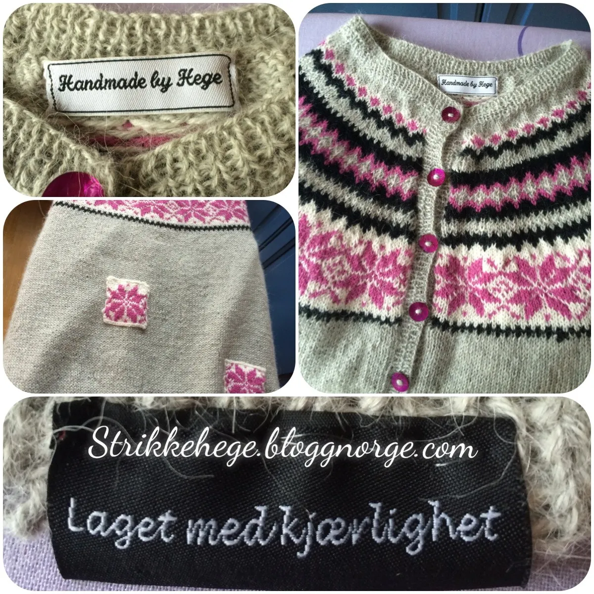 Strikkevest oppskrift gratis