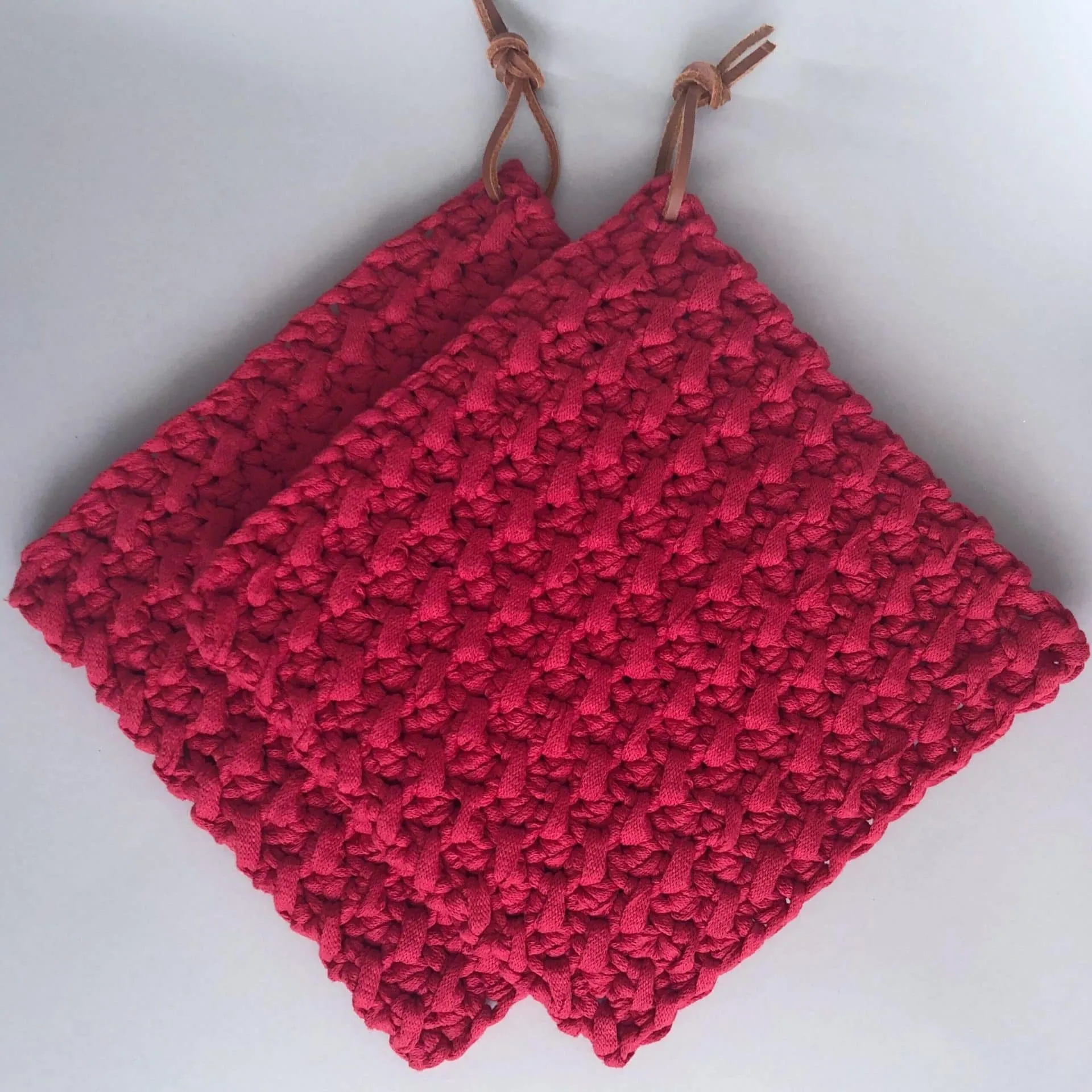 Heklet handlenett oppskrift