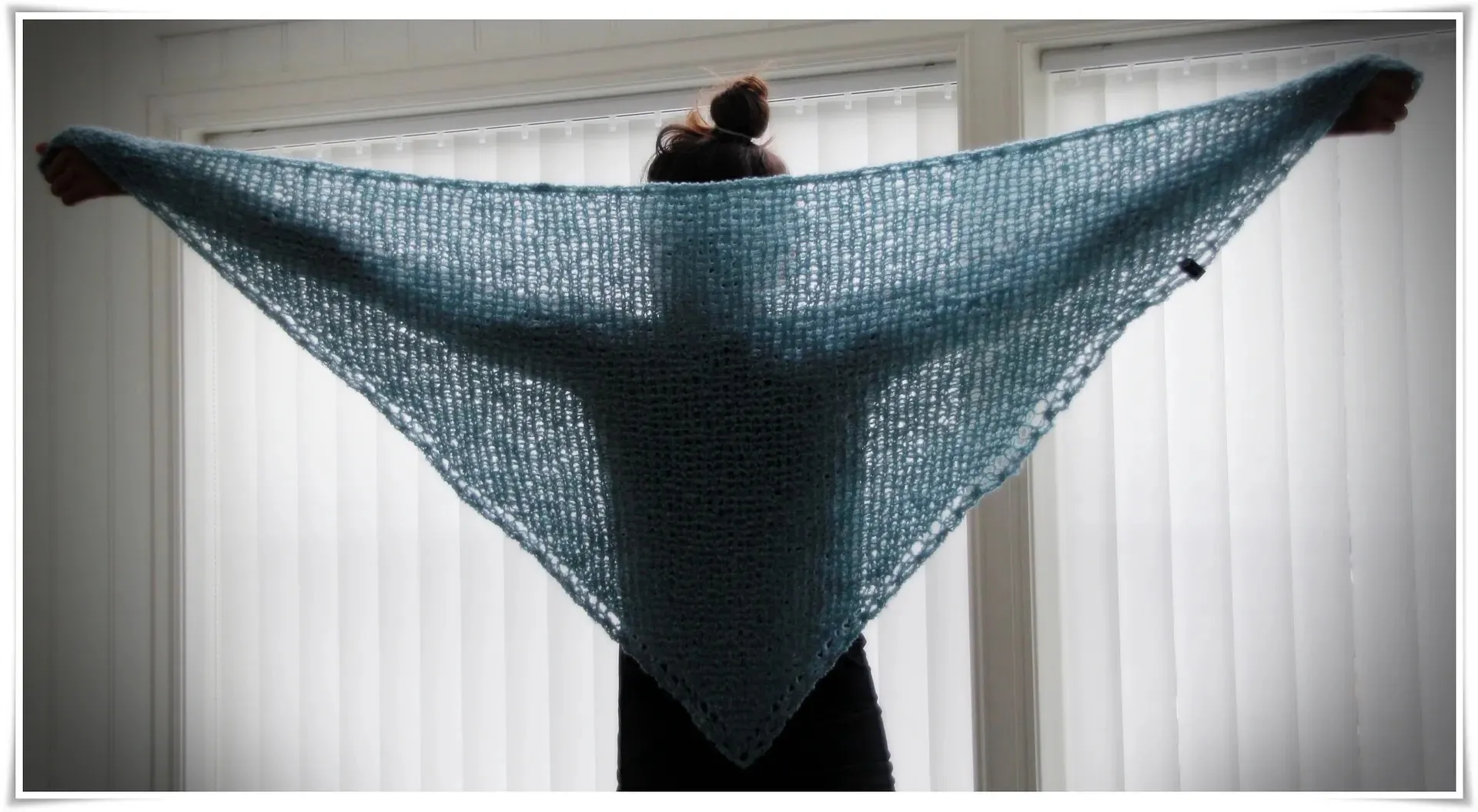 Trekantsjal gratis oppskrift