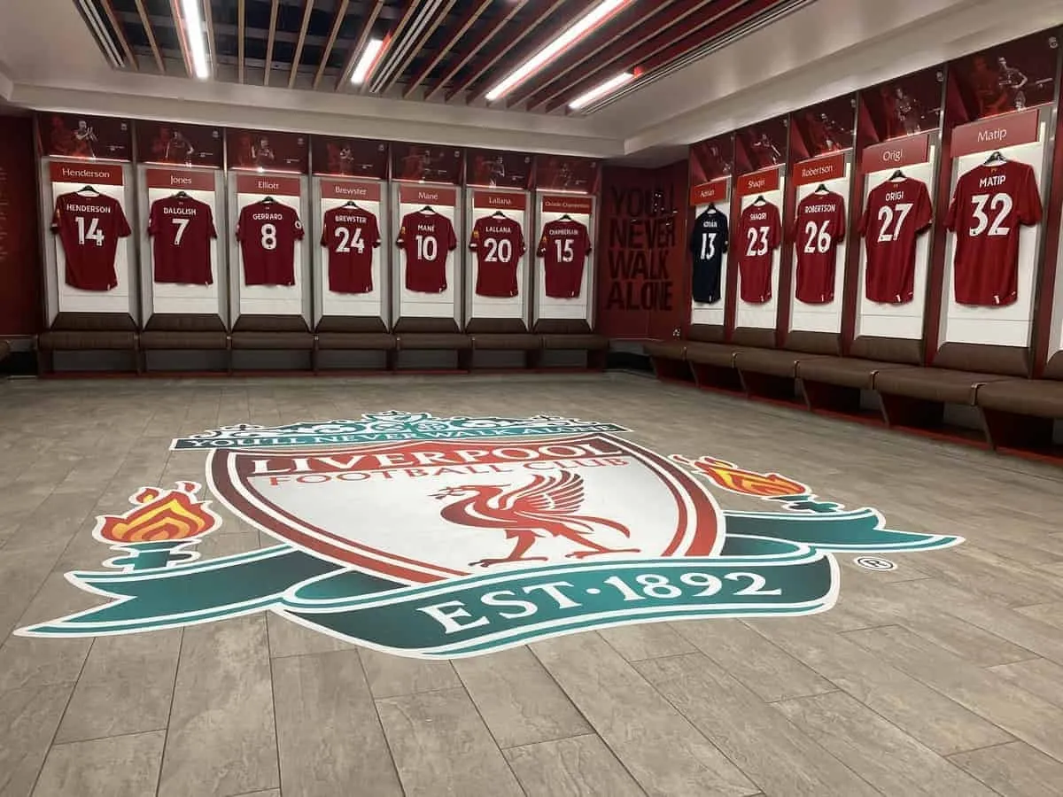 Omvisning anfield