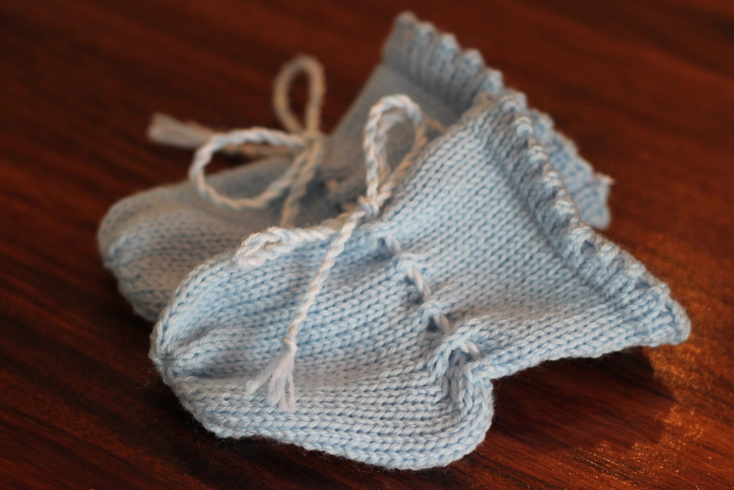 Oppskrift på babysokker i merinoull