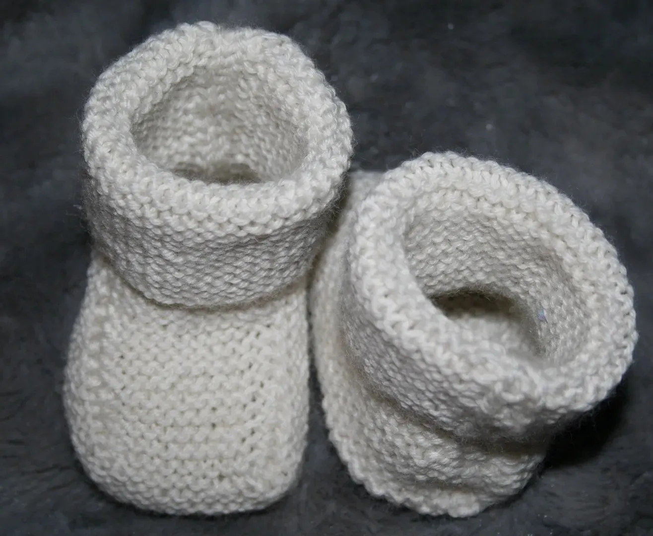 Oppskrift på babysokker i merinoull