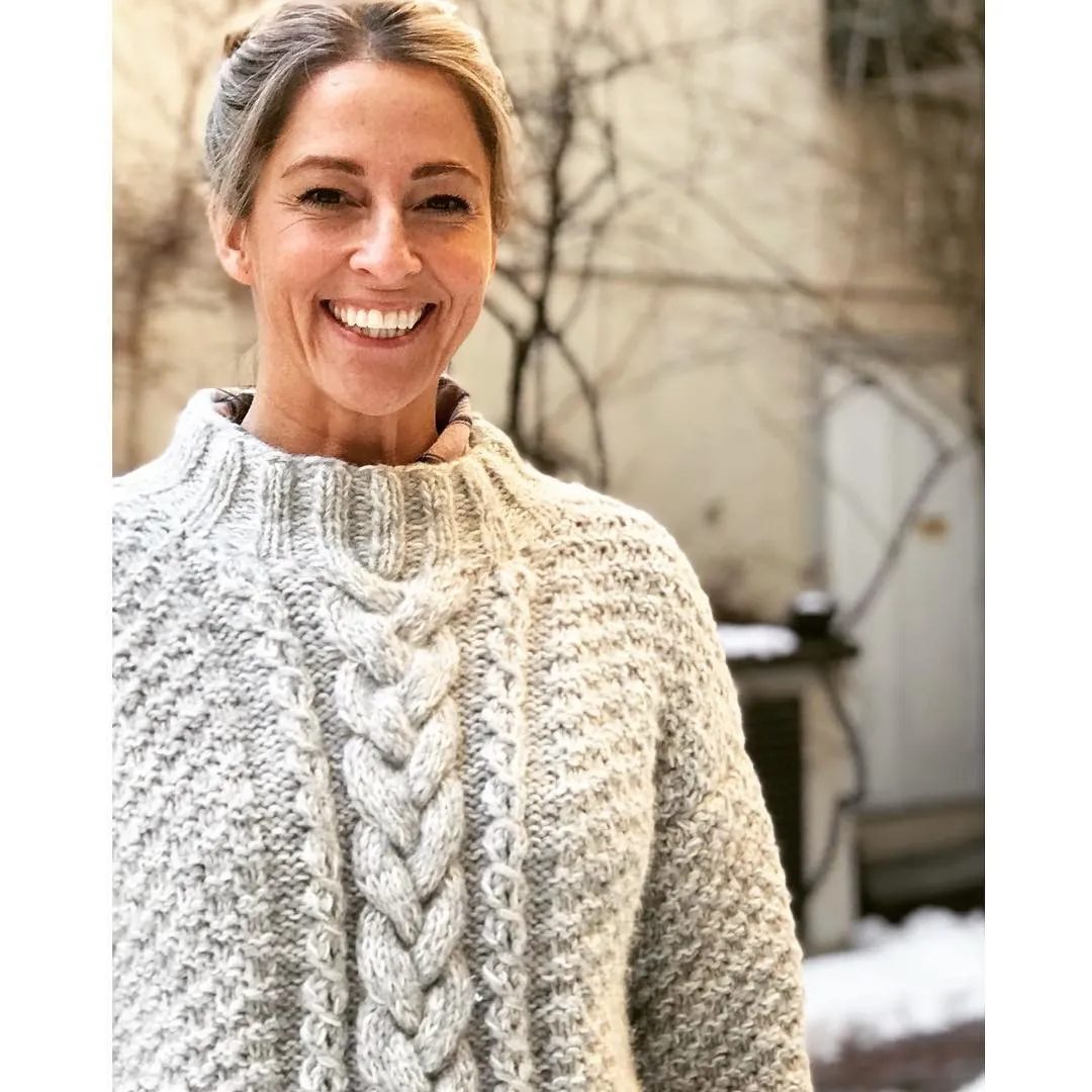 Flettegenser dame oppskrift